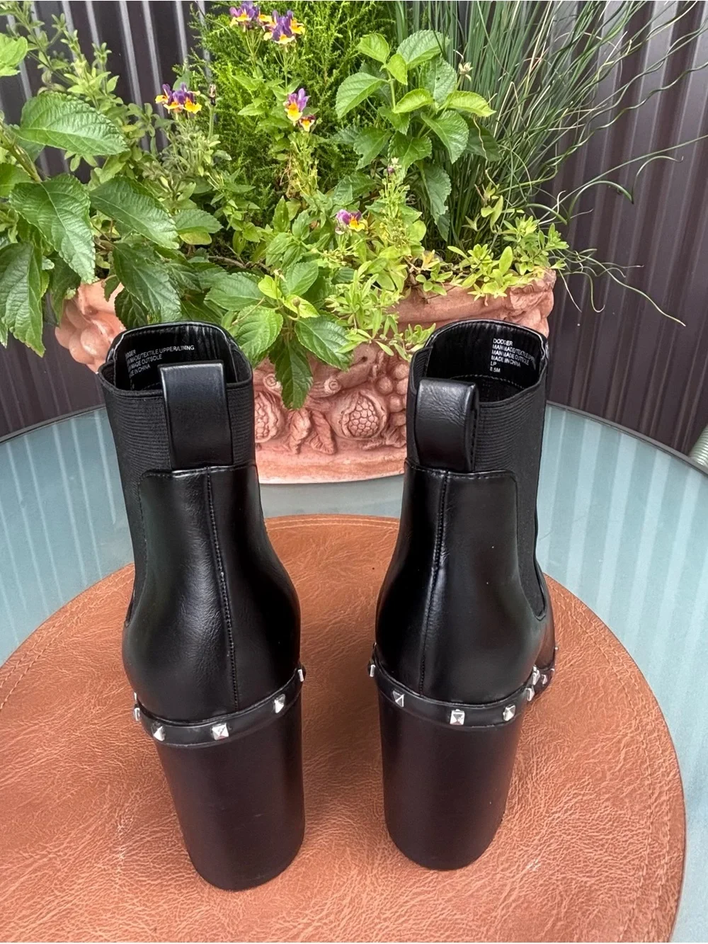 Charles by Charles David Vegan Studded Boots